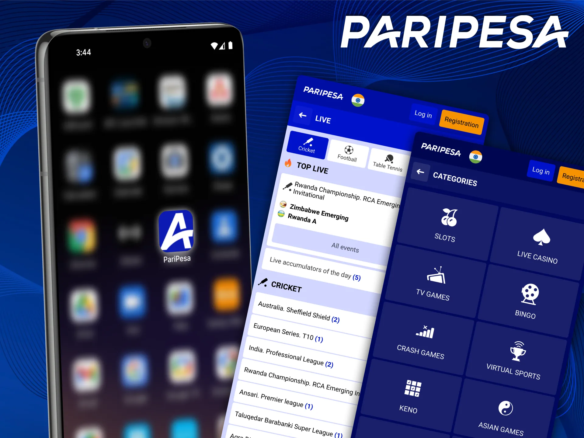 Add PariPesa website on your home screen.